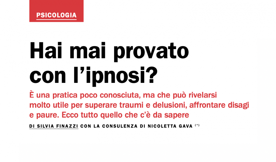 Hai mai provato con l'ipnosi? Intervista alla dott.ssa Nicoletta Gava